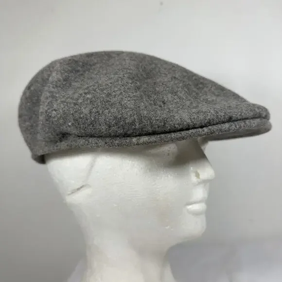 Vintage Kangol Wool Flat Cap Made in England Newsboy Driving Style One Size